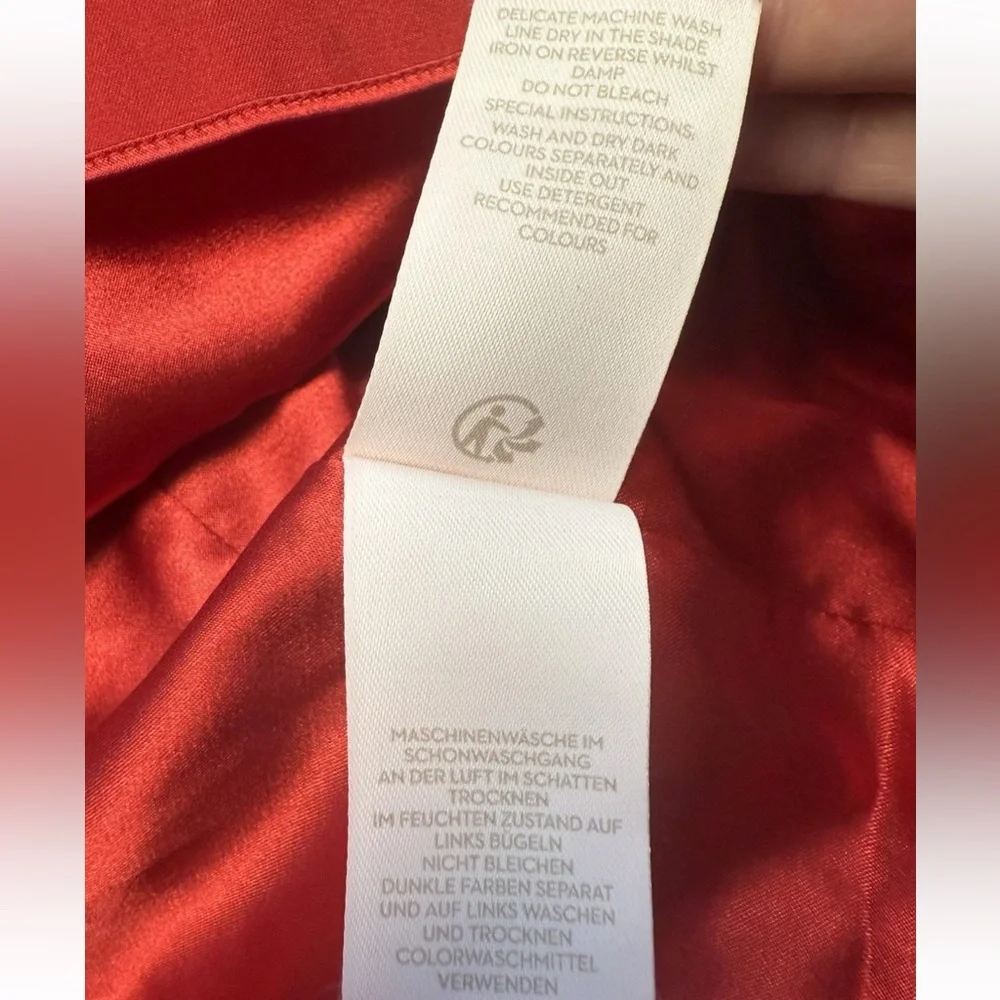 Boden Hannah Sheath Dress Poinsettia 6L - Picture 9 of 10